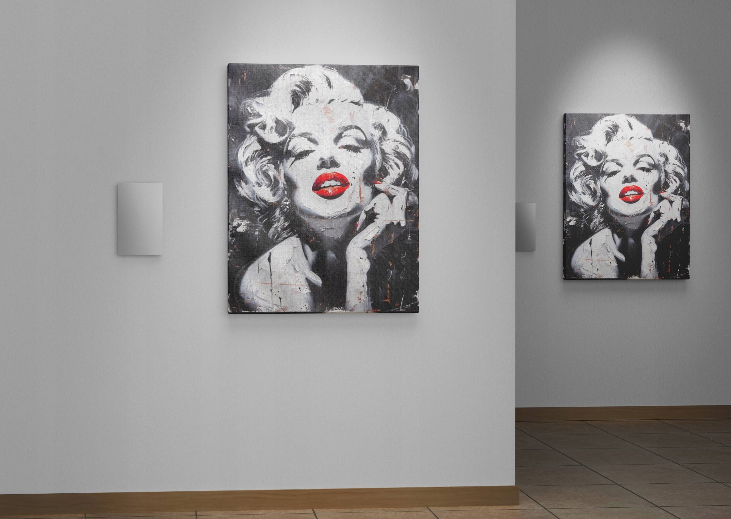 Obraz na płótnie Marilyn Monroe 90x120 cm - Ikona Popkultury