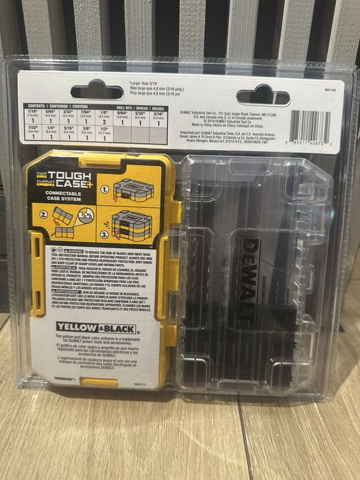 Свердла Dewalt TITANIUM DW1354 ,CRAFTSMAN, Dewalt DWA1184