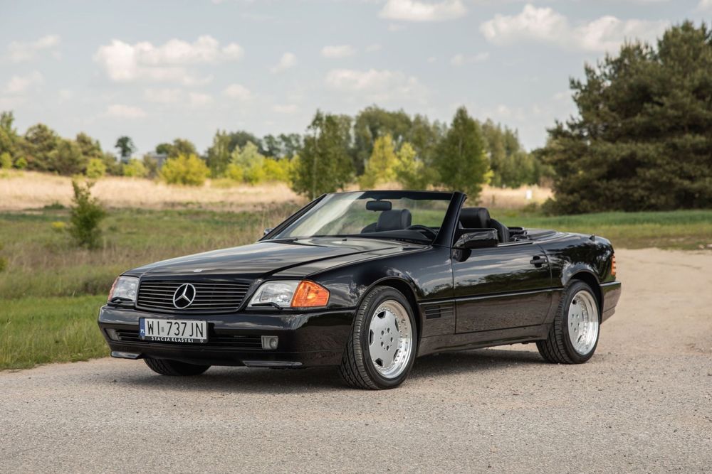 Mercedes-Benz SL Piękny 500SL , Europa 4os. , auto po dużym serwisie, felgi Aero ori
