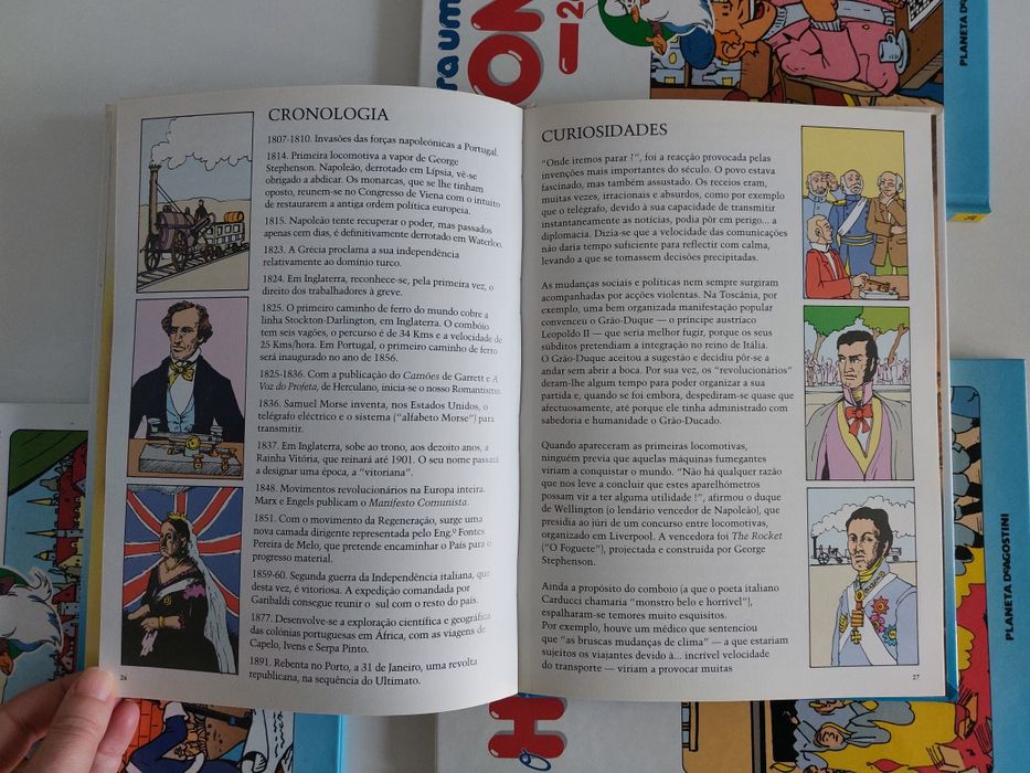 Livros da colecção Era uma Vez o Homem