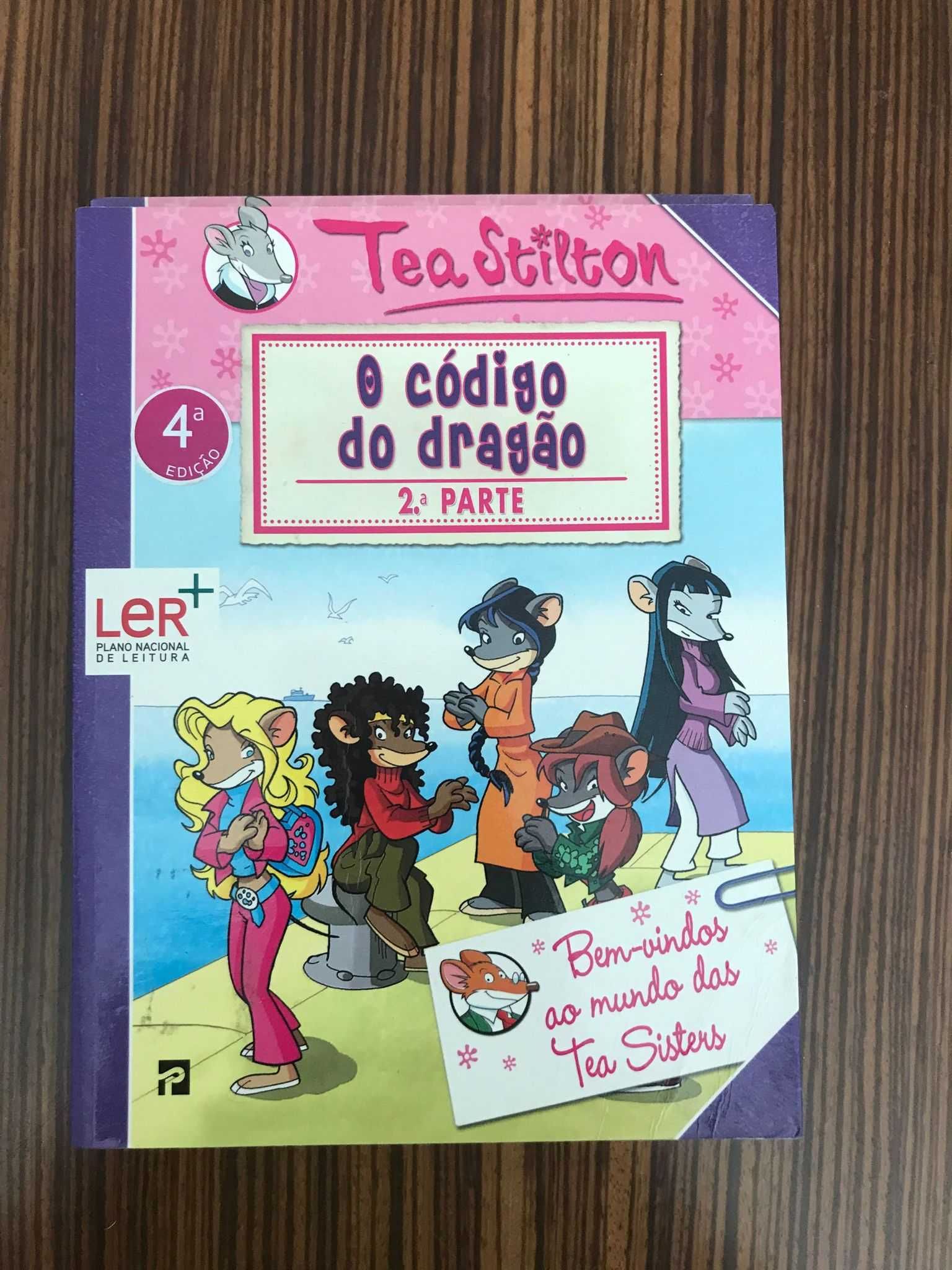 Livros Geronimo e Tea Stilton