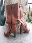 Botas todas em pele- fabrico portugal