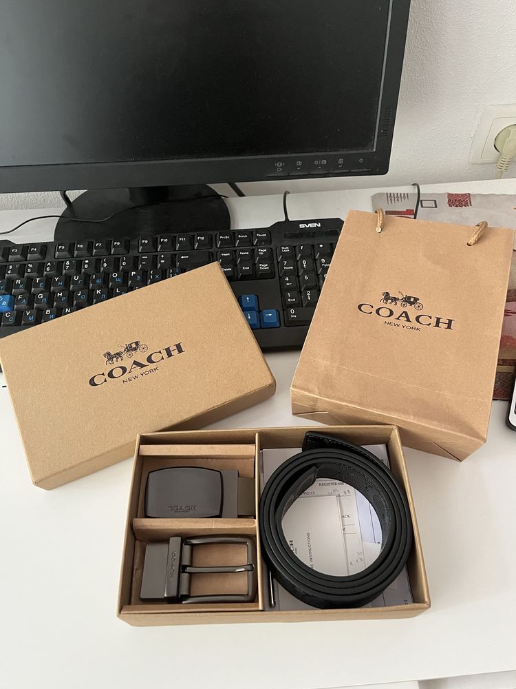 Ремінь пояс coach