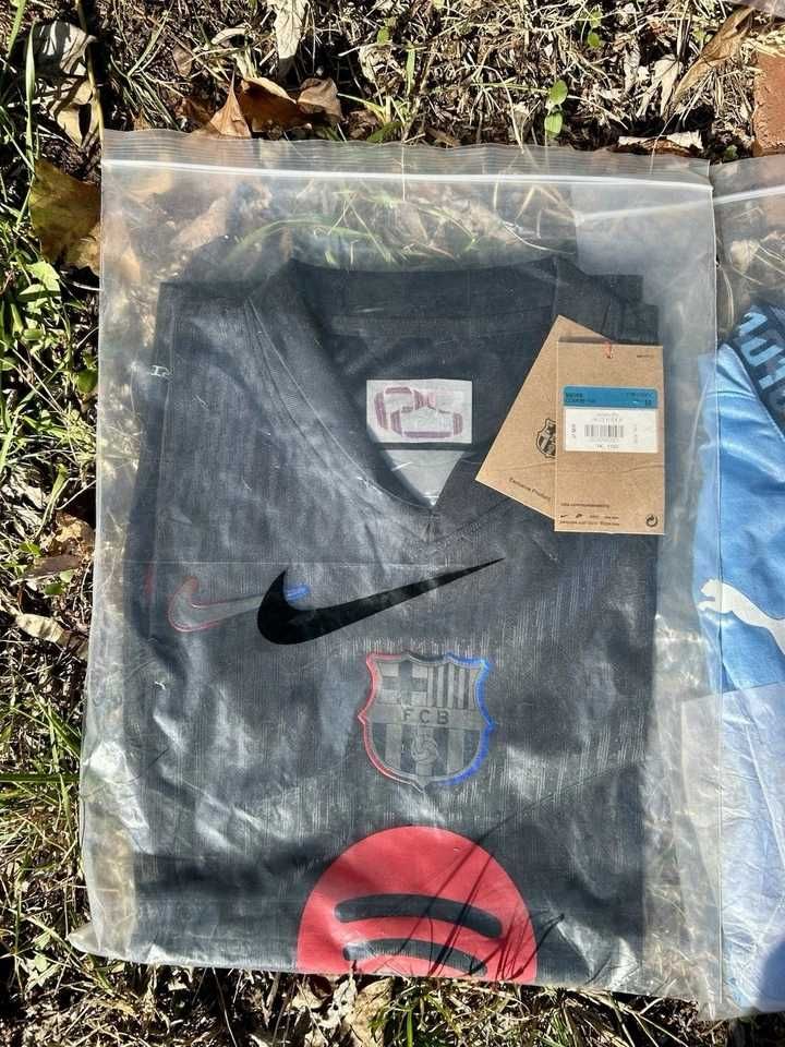 Koszulka wyjazdowa Nike Lewandowski Barcelona 2425 czarna Roz.S-3XL