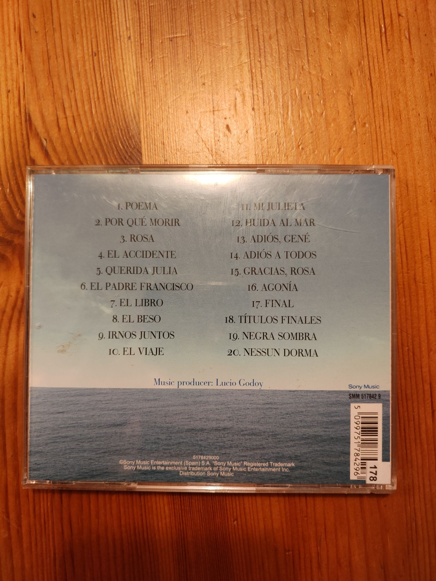The sea inside Lucio Godoy CD