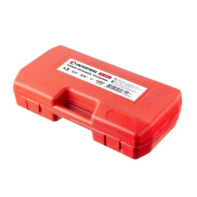 Набір плашок трубних 3 шт INTERTOOL SD-8003