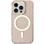 Etui Guess Glitter Gold Magsafe Na Iphone 11 / Xr - Różowe