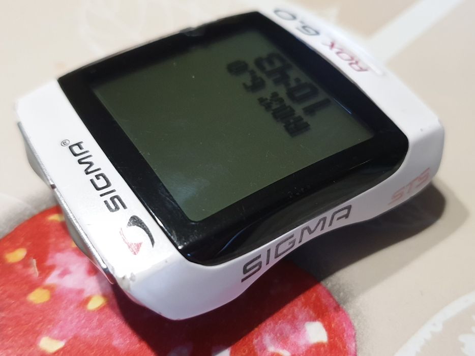 KOMPUTER ROWEROWY SIGMA ROX 6.0 Licznik Pulsometr Pasek na rękę Dodatk