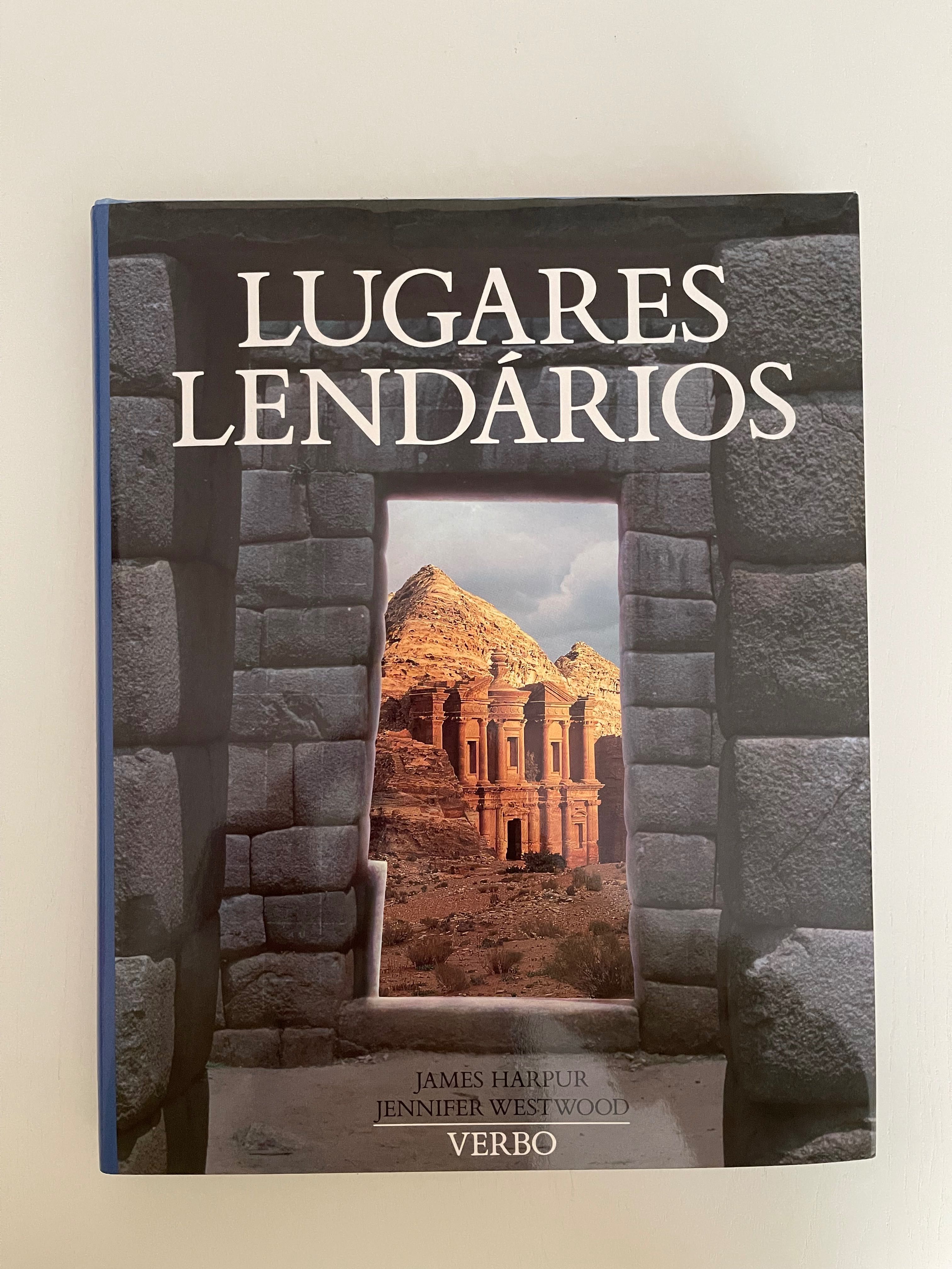 Livro "Lugares Lendários", de James Harpur e Jennifer West Wood