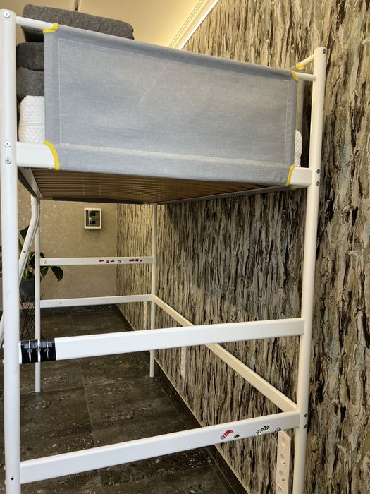 Ліжко-горище Ikea Vitval та матрац Ikea Abygda 90*200