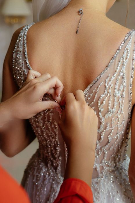 Садебное платье Swarovski