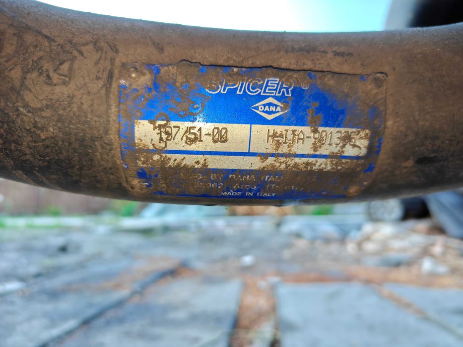 Dana Spicer Most oś 205R14C hamulce tarczowe DMX 4.5t