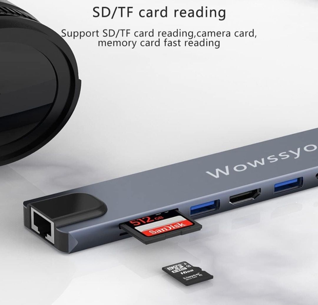 Wowssyo stacja dokujaca HUB USB