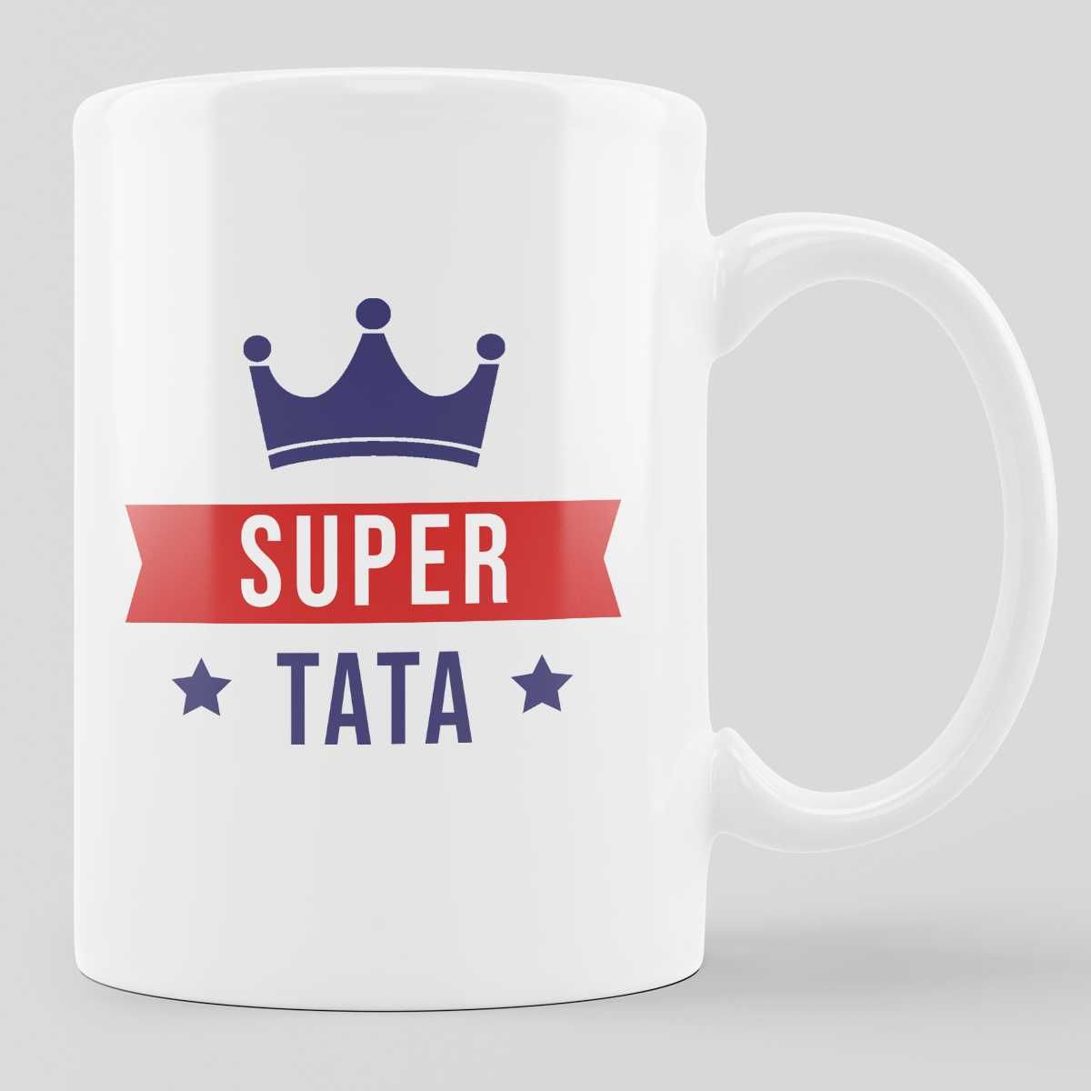 Kubek dla taty - SUPER TATA, prezent