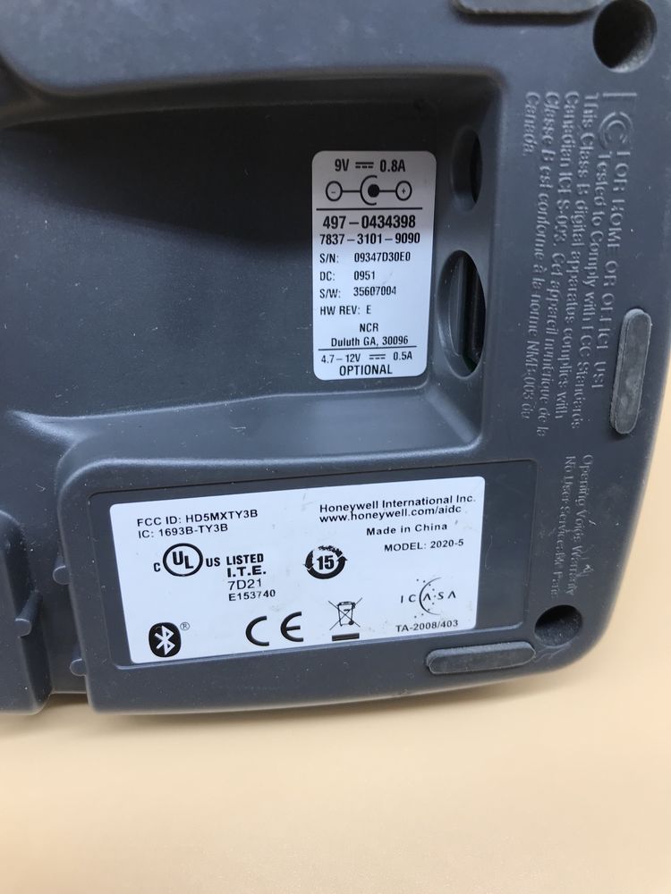 Сканер штрих коду Бездротовий 3820 Honeywell