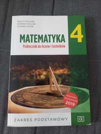 Podręcznik MATEMATYKA 4 liceum/technikum