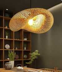 Lampa w stylu boho, żyrandol duży 100 cm