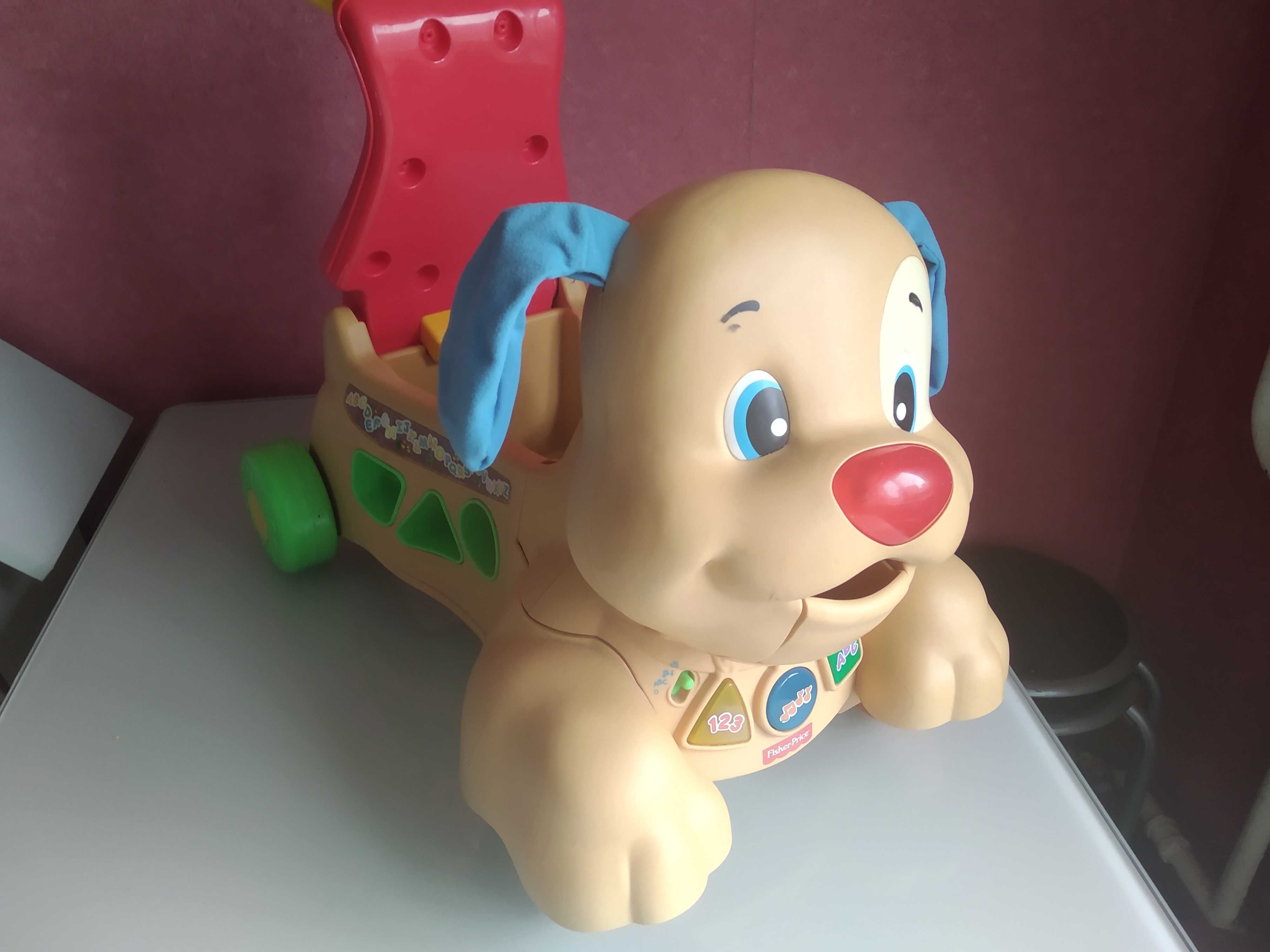 Каталка-ходунки Fisher-Price Laugh & Learn Stride-to-Ride Puppy Цуценя