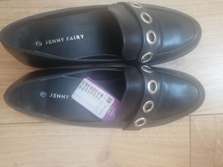 Buty damskie mokasyny lordsy NOWE