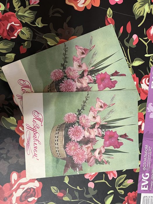 Новые чистые открытки СССР!