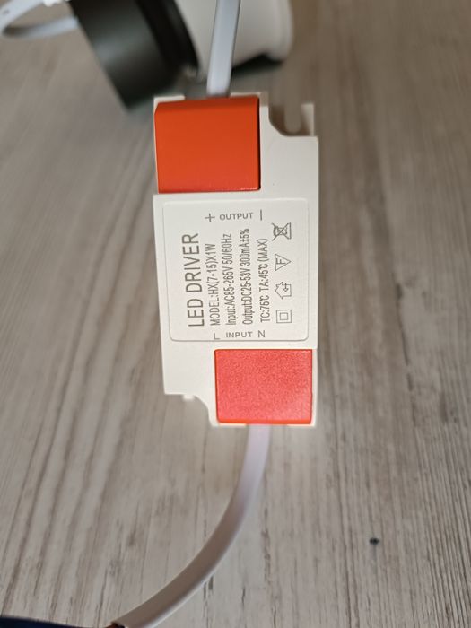 Світильник точковий світлодіодний (LED) із драйвером