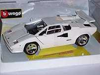 Lamborghini Countach White Raro 1/18 Burago