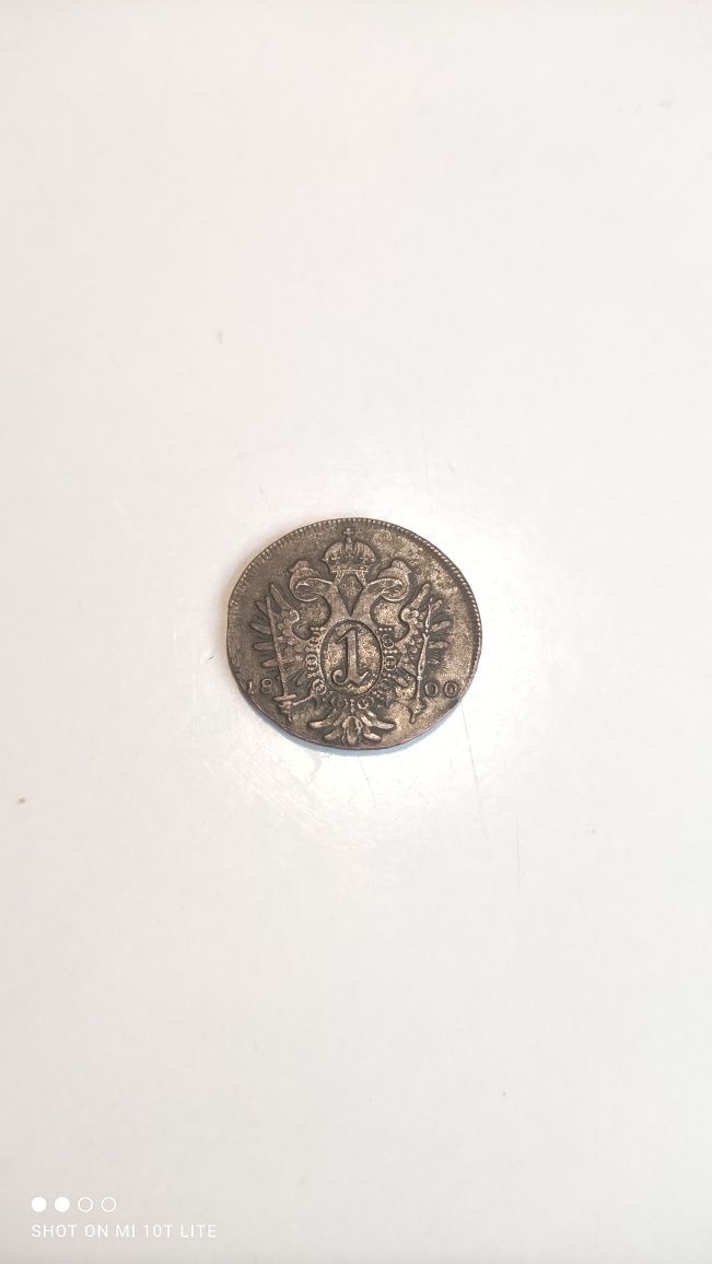 Moneta 1 Kreuzer mennica S