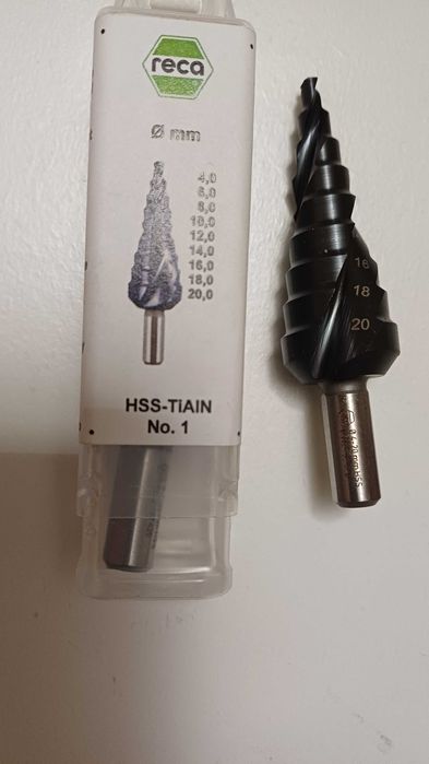 Ступінчате свердло.