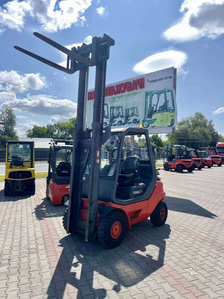 Навантажувач дизельний Linde H25Т 2002р., 2.5т., 3.2м.