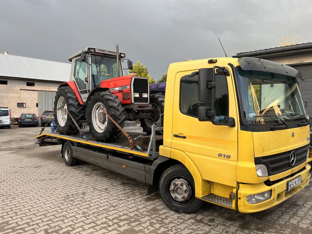 Auto Laweta Transport Ciągników Maszyn Rolniczych Koparek Ładowarek