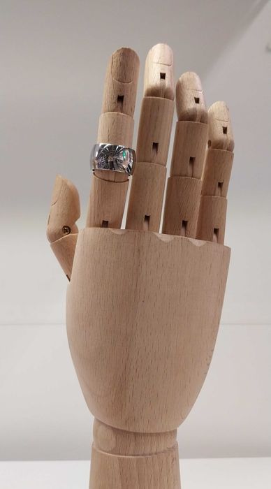 Stone  -  Anéis em prata e aço