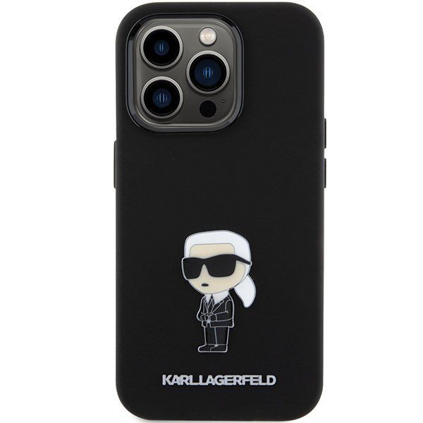 Karl Lagerfeld Klhcp15Xsmhknpk Iphone 15 Pro Max 6.7 Czarny Silicone
