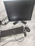 Monitor, myszka, klawiatura