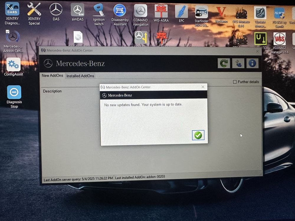 Dysk 1TB BMW ISTA E-Sys MB Xentry PassThru 09.2024 DAS Vediamo Monaco