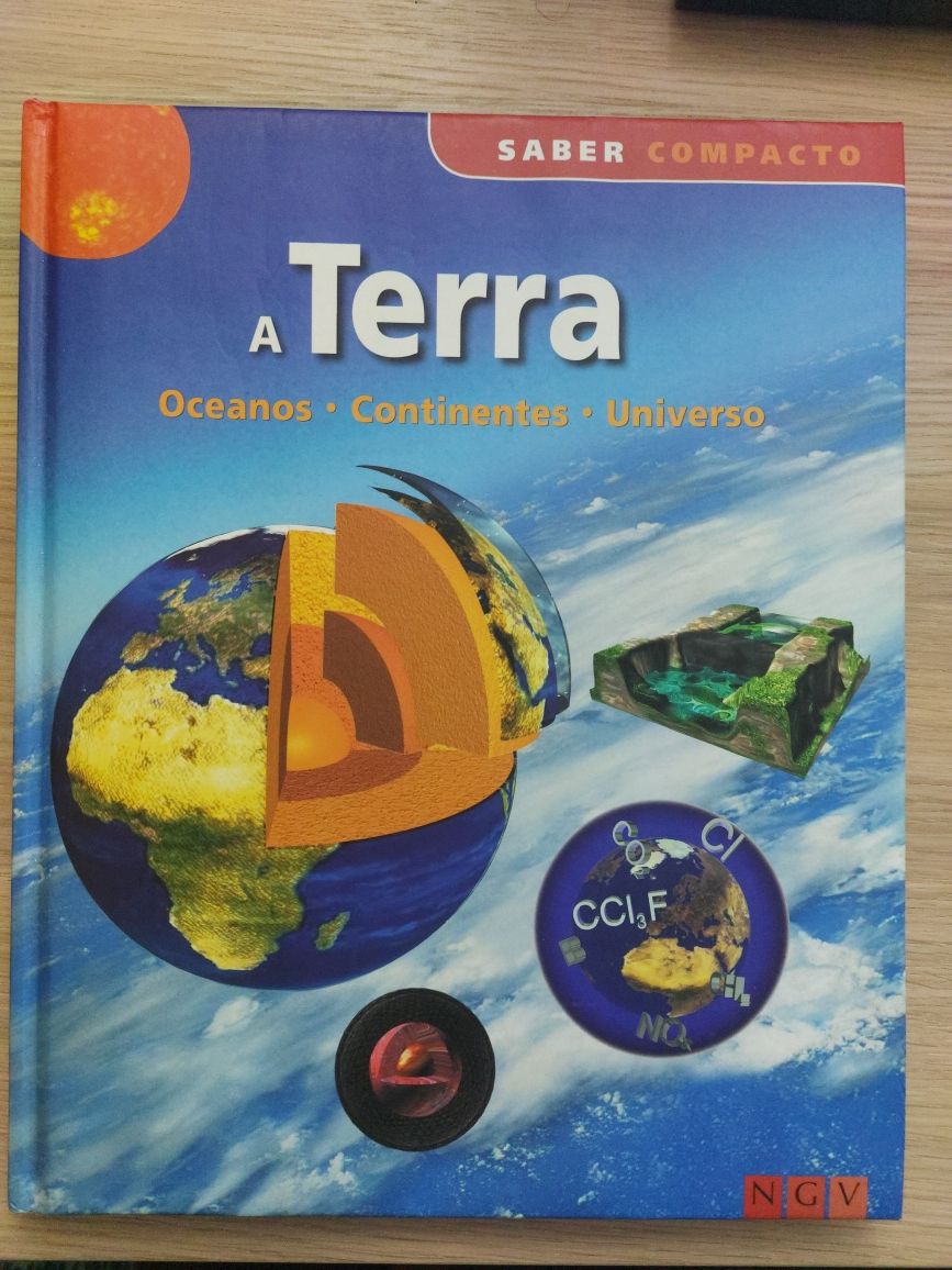 Livro "A Terra - Oceanos, Continentes, Universo"