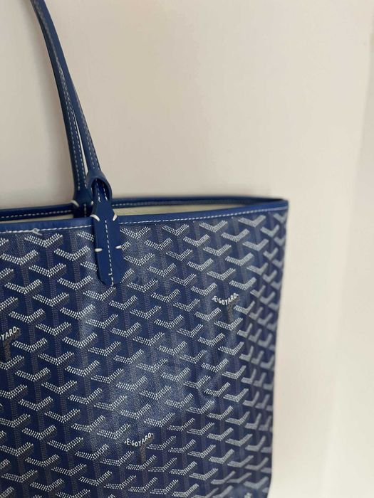 goyard torebka damska a4 niebieska shopper