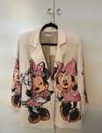 Marynarka Disney minnie mouse muszka bezowa uni