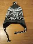 Gorro de lã reversível - tamanho 2 a 3 anos