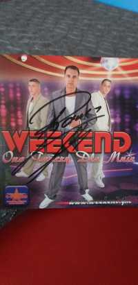 Płyta CD Weekend z autografem