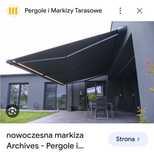 Roleta markiza elektryczna