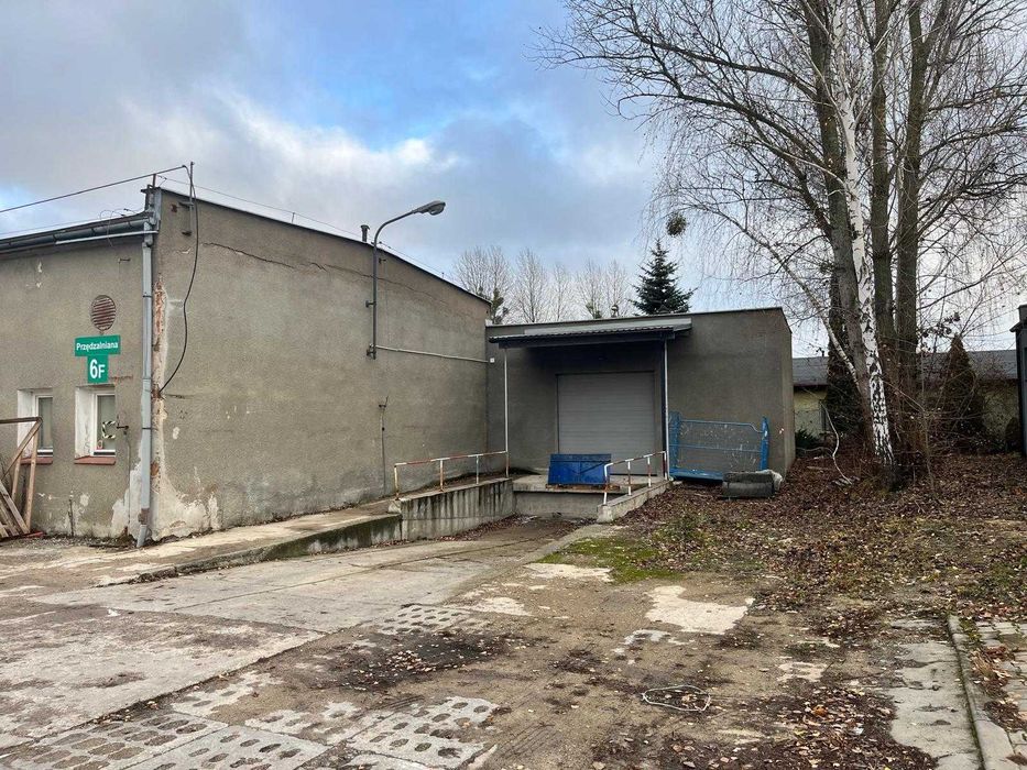Sprzedam magazyn 370m z działką 910m, rampą rozładunkową ul. Przędzaln