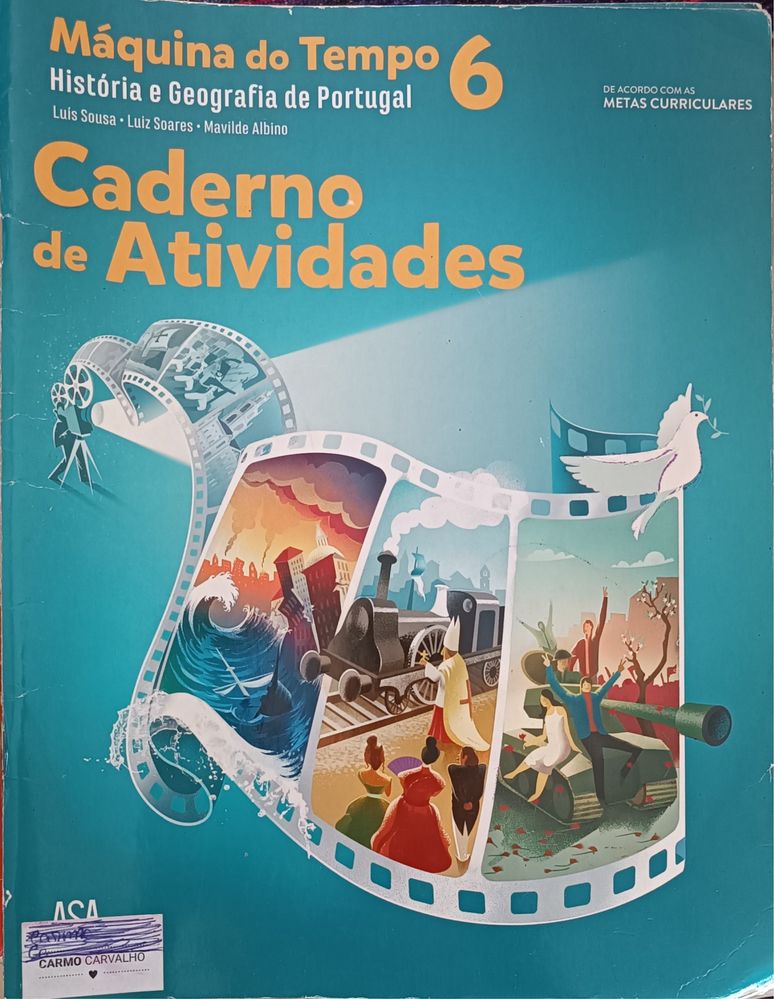 Caderno de Atividades HGP - 6º ano - Máquina do tempo