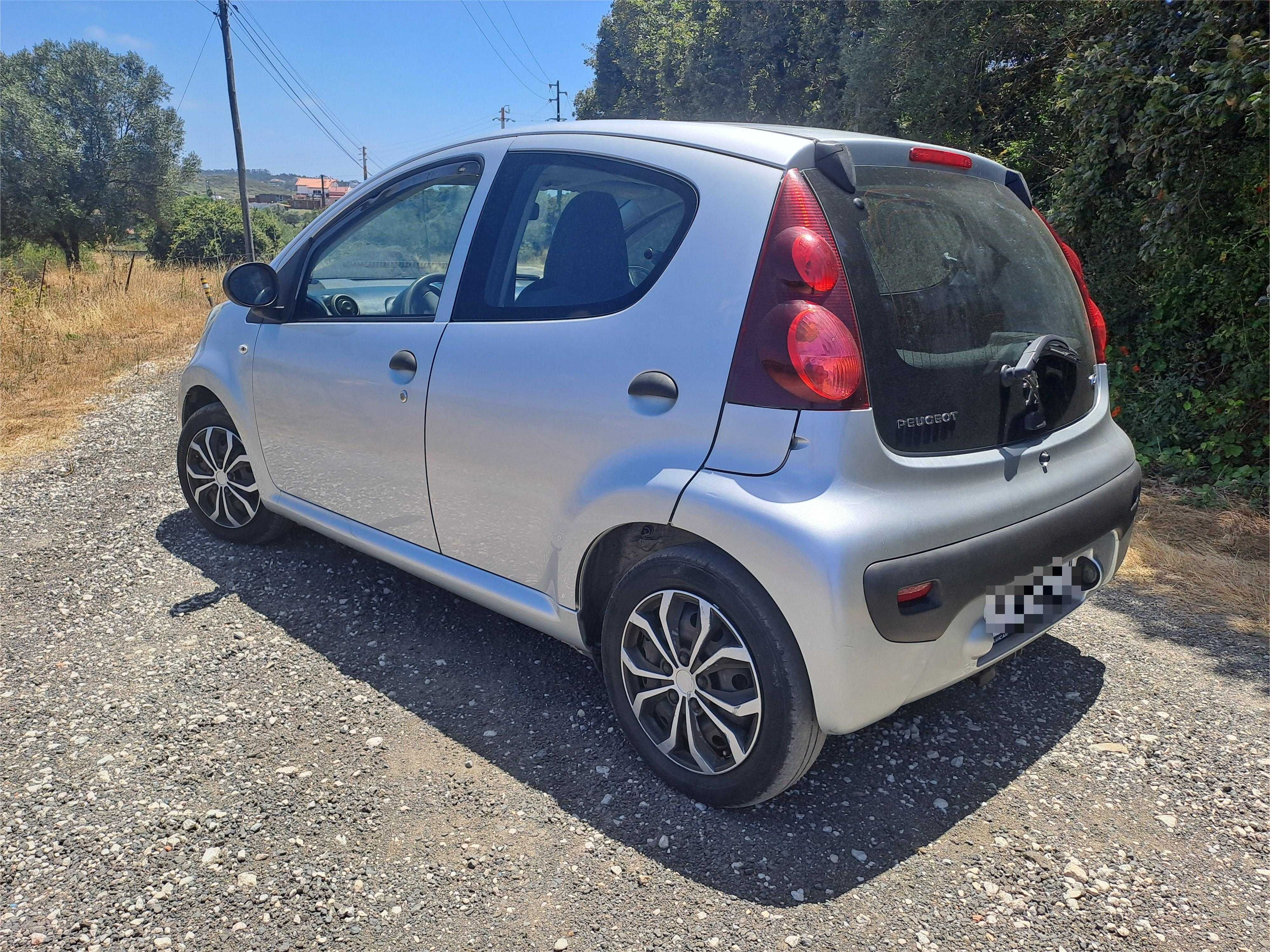 Peugeot 107 Gasolina com sistema GPL Versão FASE 2 (Restyling)