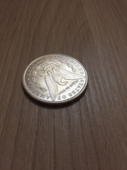 Интересная монета 1$ один доллар двухсторонняя новая состояние unc