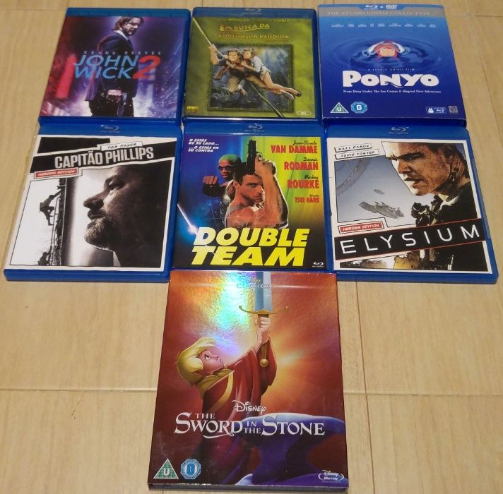 Conjunto de Blurays - Parte 3