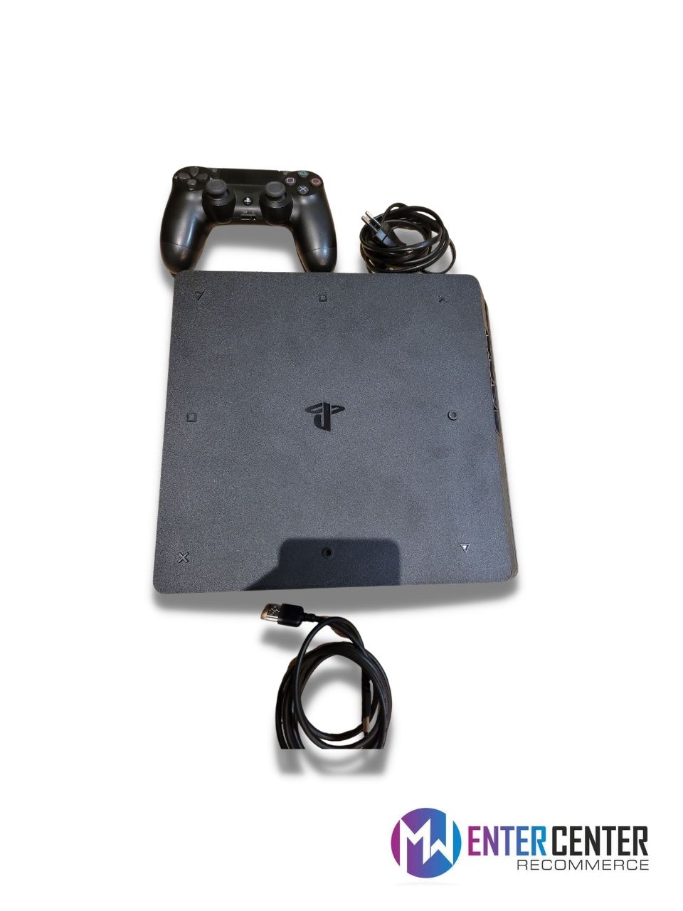 Konsola PlayStation 4 slim 1tb ps4 + pad od Enter Center