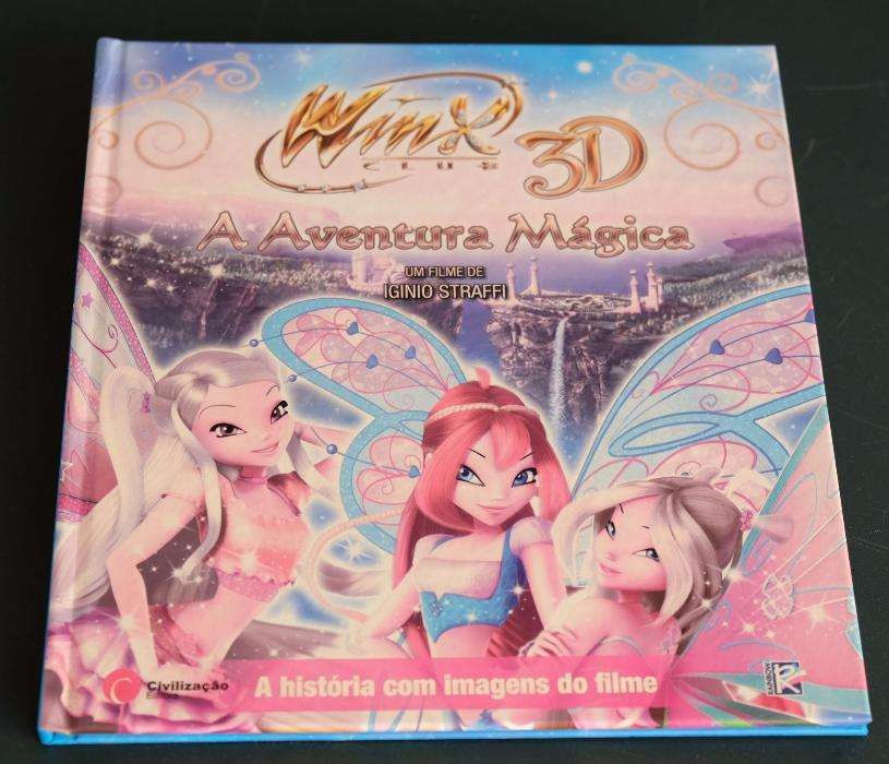 Winx 3D - Livro infantil