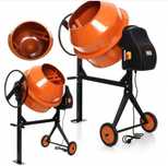 Betoniarka budowlana 200l 1250W mieszalnik żeliwo Kraft&Dele KD492