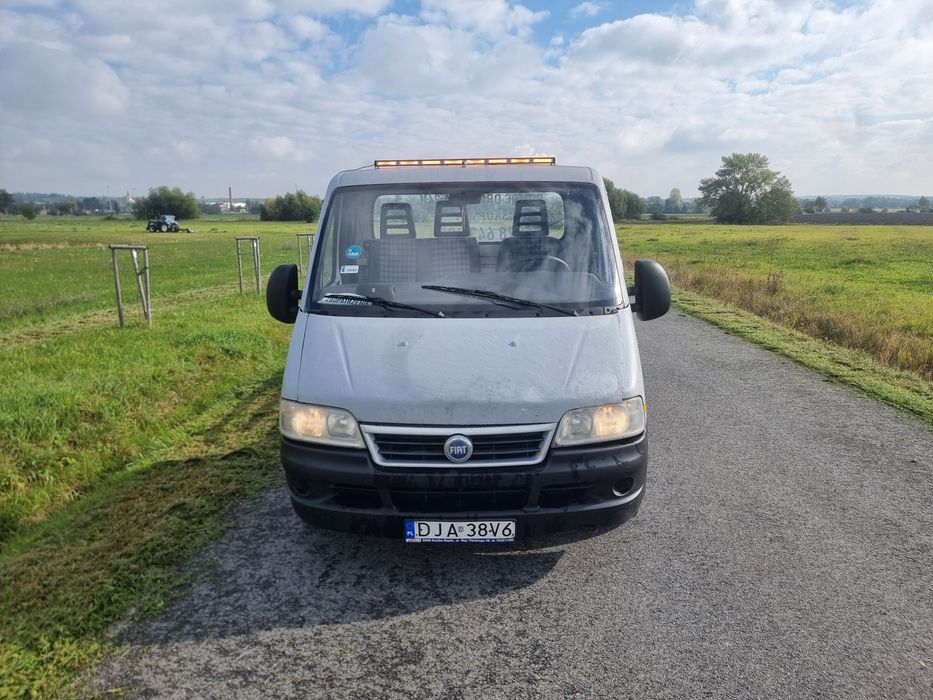 Autolaweta Fiat Ducato 2.8D 122km wciagarka dragon 6t oplaty rok zamia