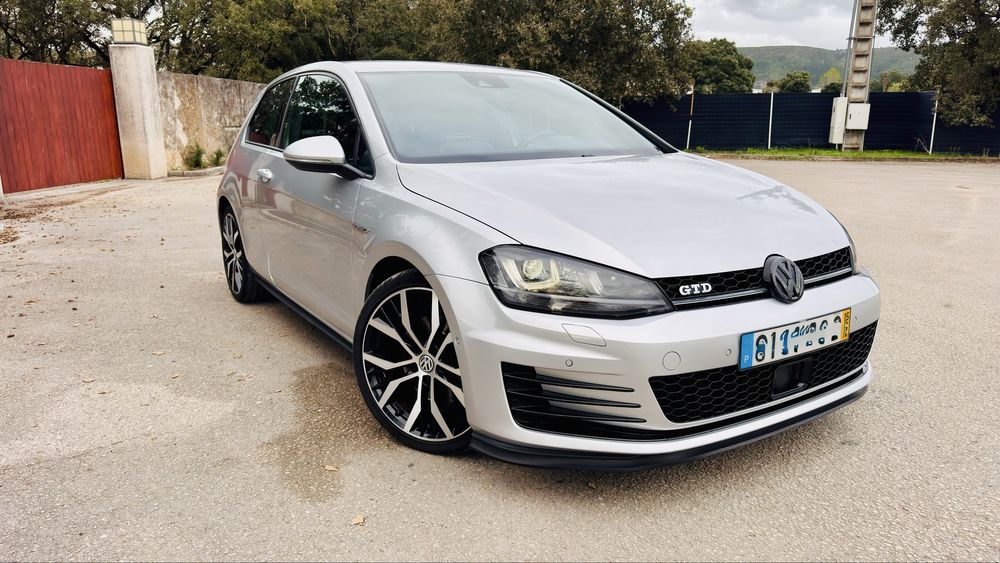 VW Golf 7 GTD DSG performance